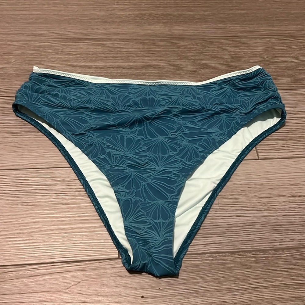 Teal bikini bottom